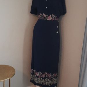 2 pc. Silk Skirt/ blouse set FINAL PRICE!